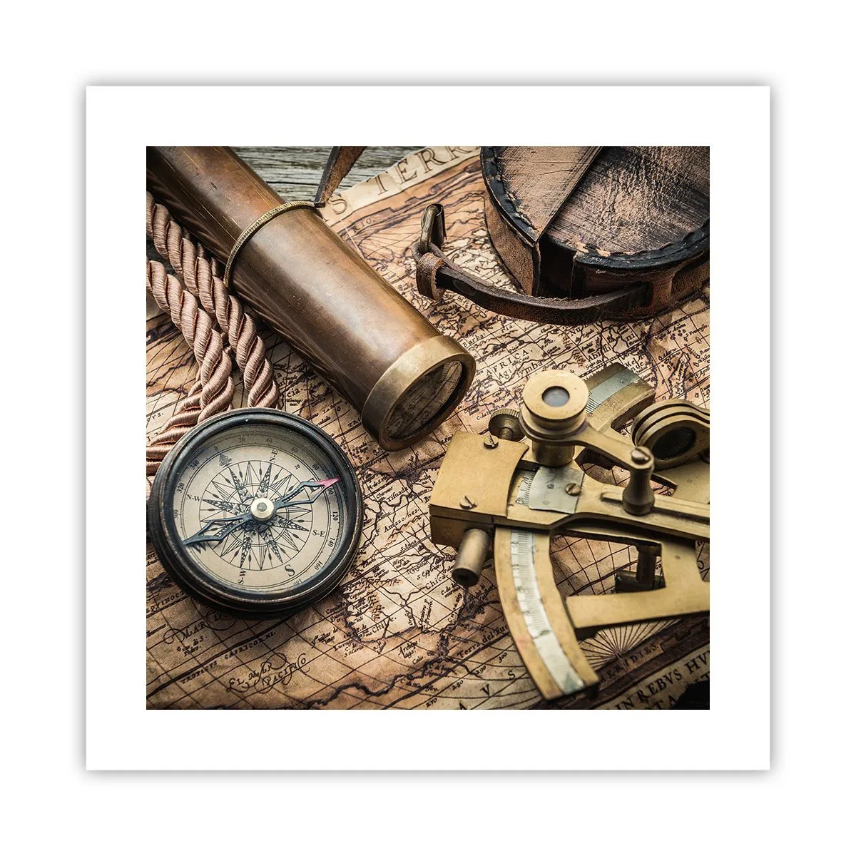 Plagát - Urči smer - 40x40 cm