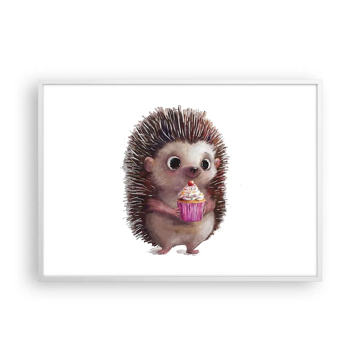 Plagát v bielom ráme - Oslava je každý deň - 100x70 cm