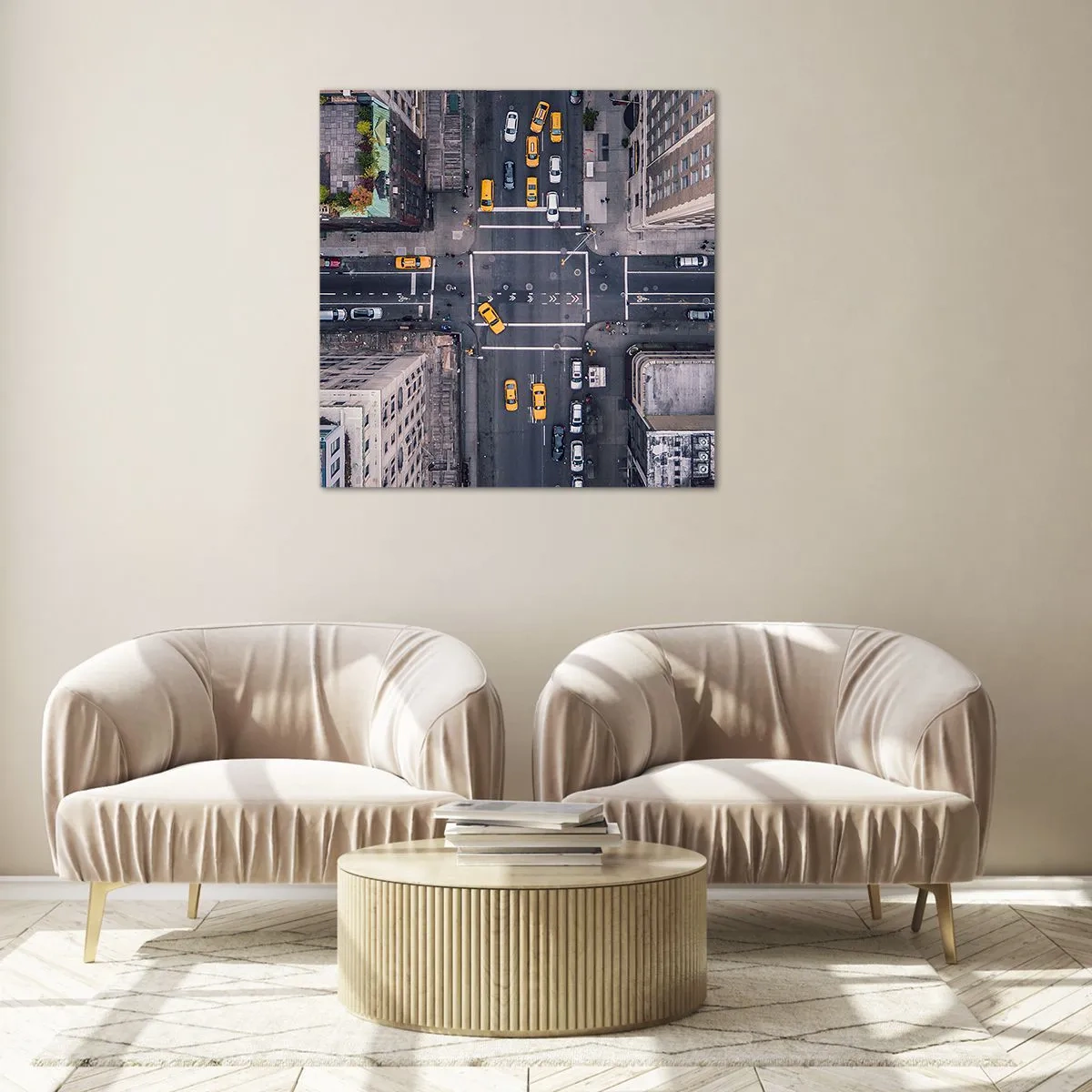 Obraz na skle - Jednoduchá voľba - 60x60 cm