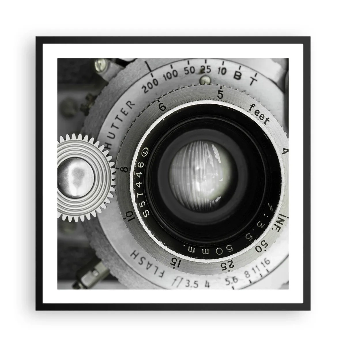 Plagát v čiernom ráme - Príbeh o Hollywoode - 60x60 cm