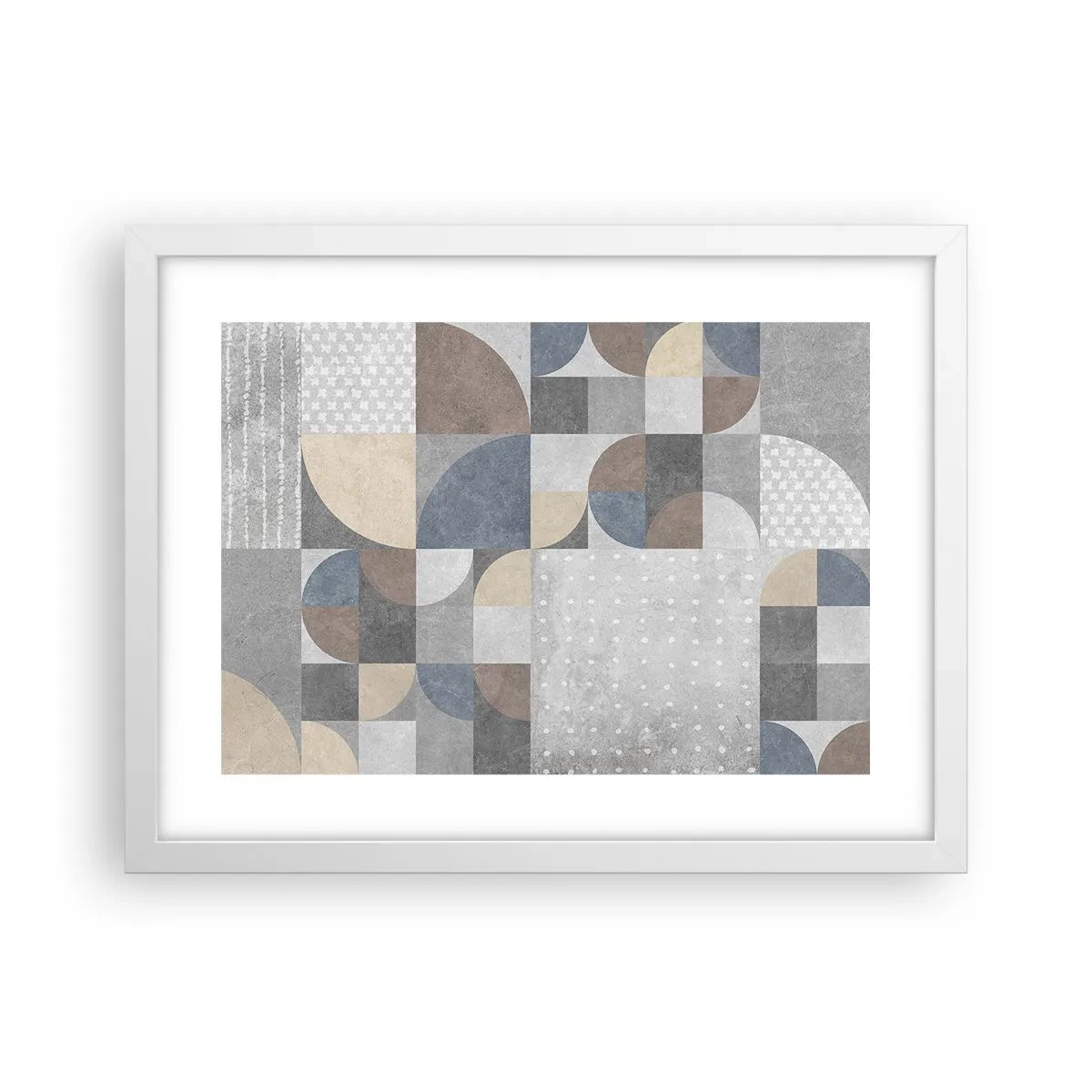 Plagát v bielom ráme - Keramická fantázia - 40x30 cm