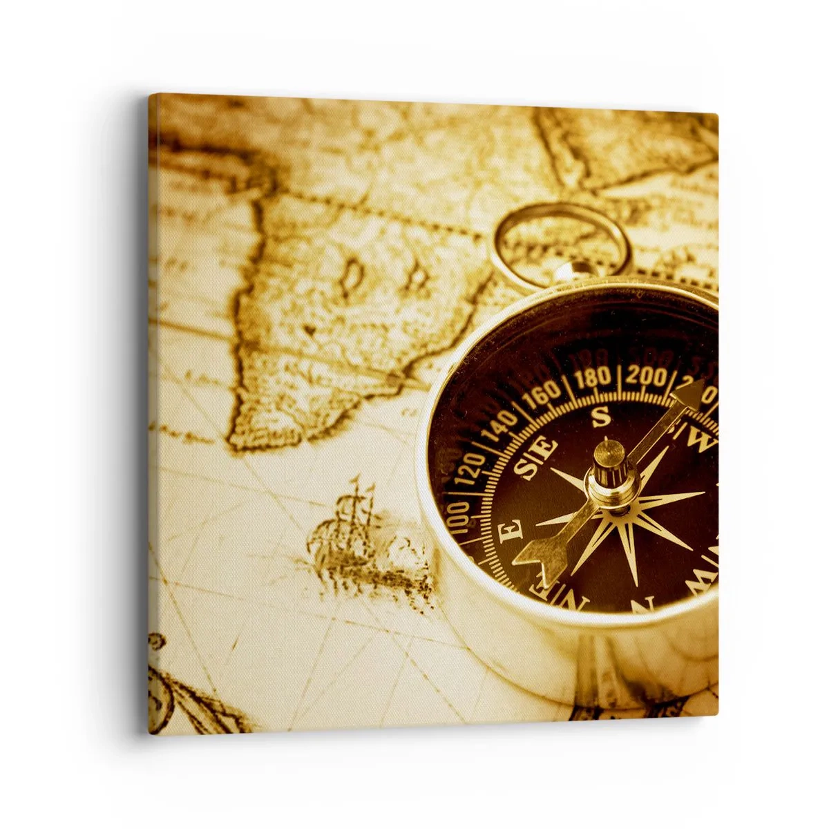 Obraz na plátne - Na východ alebo na západ? - 40x40 cm