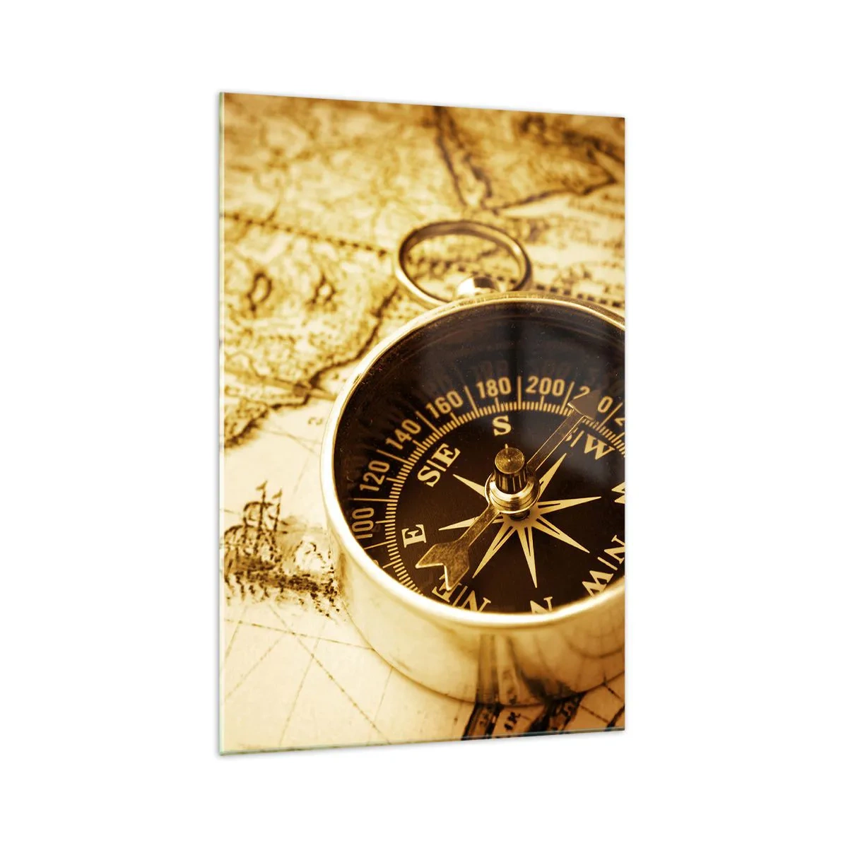 Obraz na skle - Na východ alebo na západ? - 70x100 cm