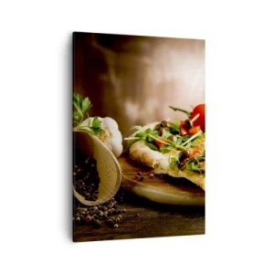 Obraz na plátne - Priamo z pece a zo záhrady - 50x70 cm