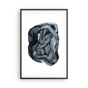 Plagát v čiernom ráme - Nie je to tak jednoduché - 61x91 cm