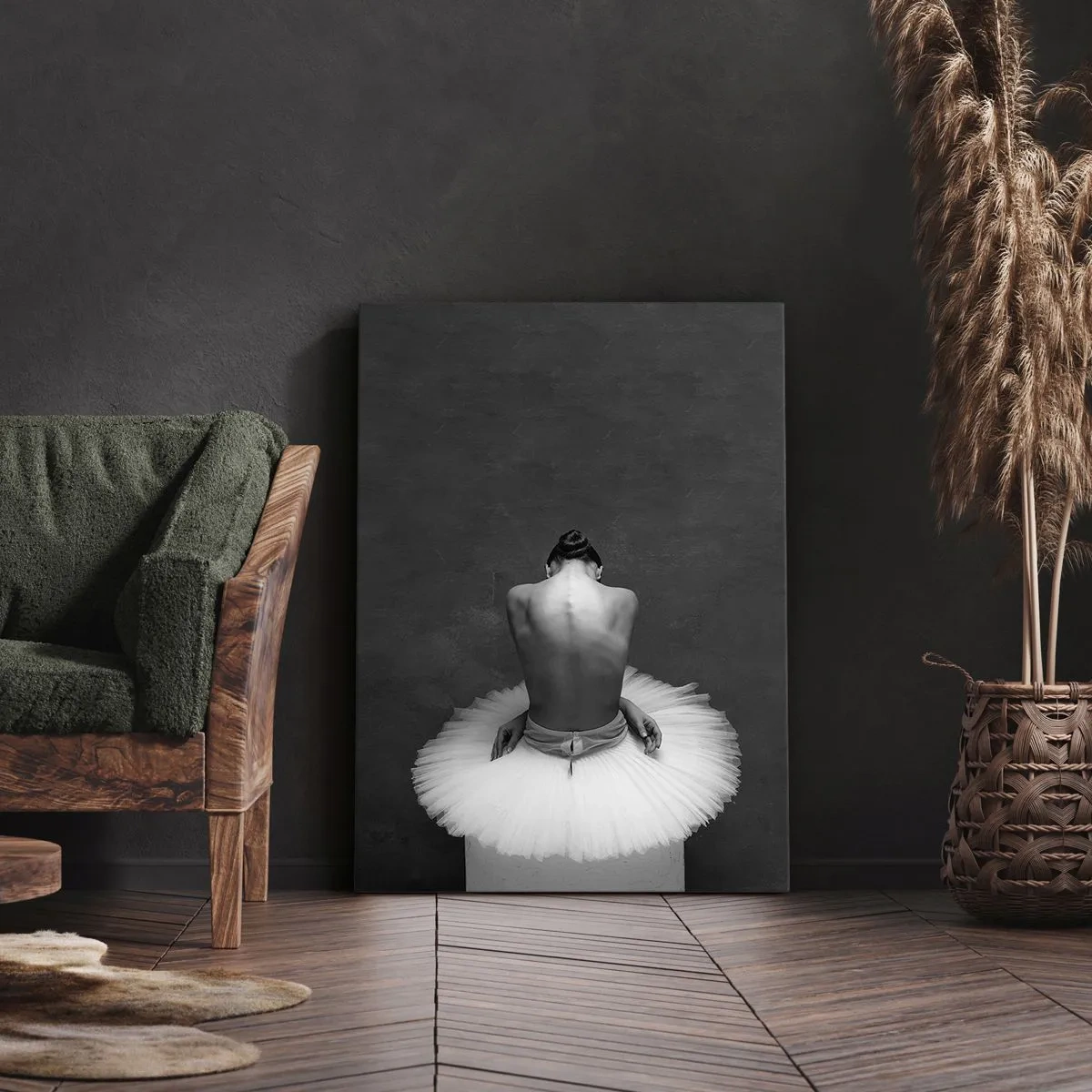 Obraz na plátne - Práve prekvitá - 55x100 cm