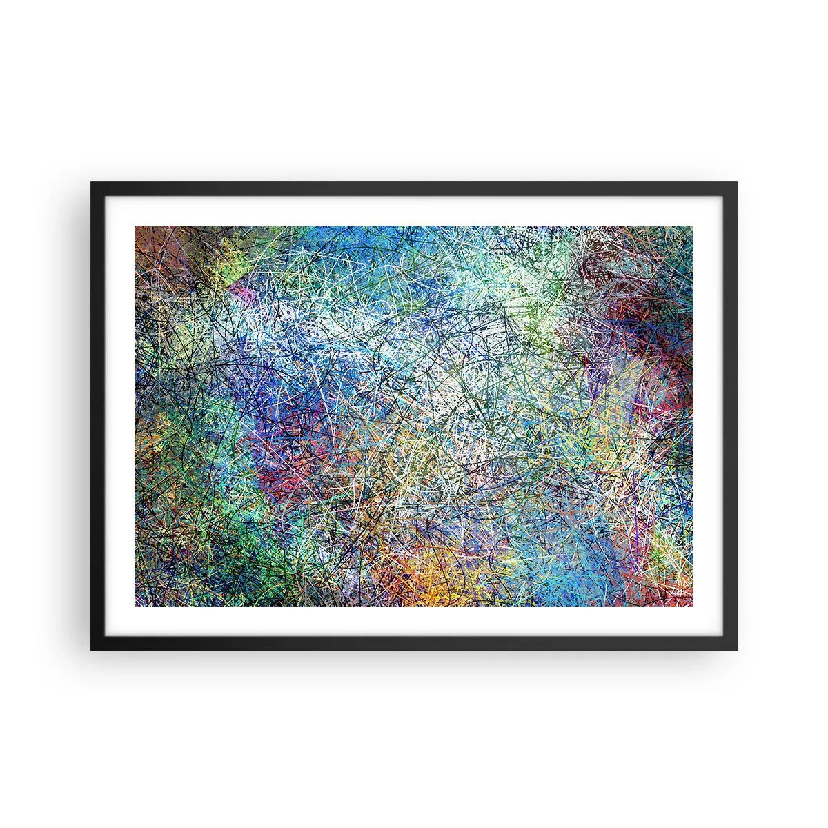 Plagát v čiernom ráme - To nie je tak jednoduché - 70x50 cm