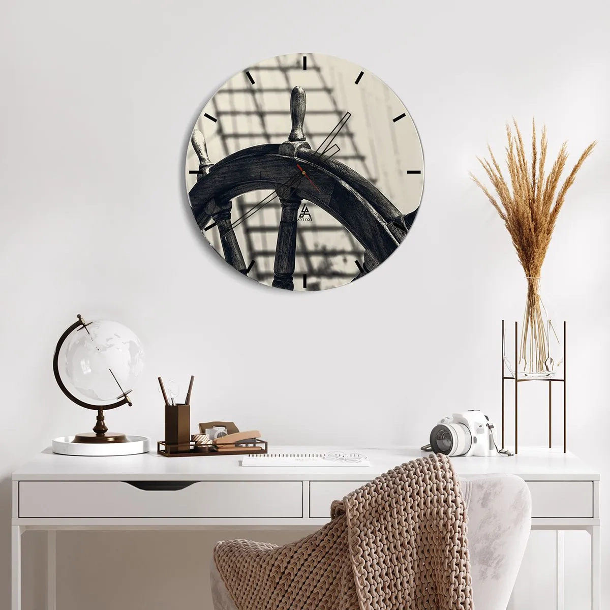 Nástenné hodiny - Morské príbehy - 30x30 cm