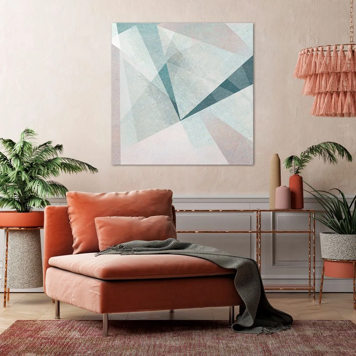 Obraz na plátne - V kľude, ale dynamicky - 60x60 cm