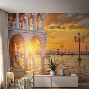 Fototapeta Premium Sand - Kde sú všetci? - Mesto, Benátky, Architektúra - 150x105 cm