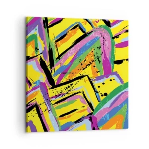 Obraz na plátne - Až kričí radosťou - 60x60 cm