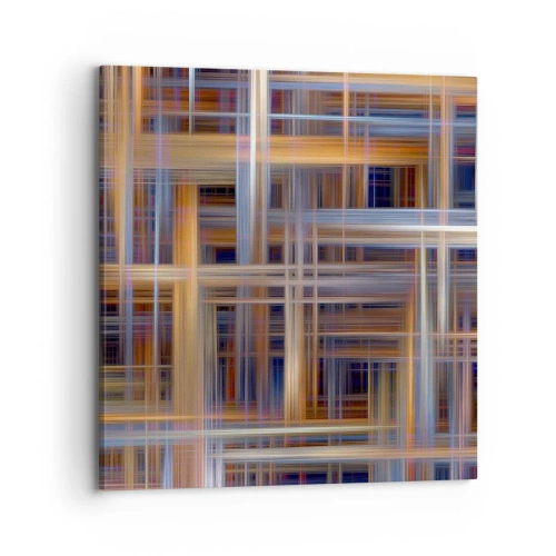 Obraz na plátne - Utkané zo svetla - 70x70 cm