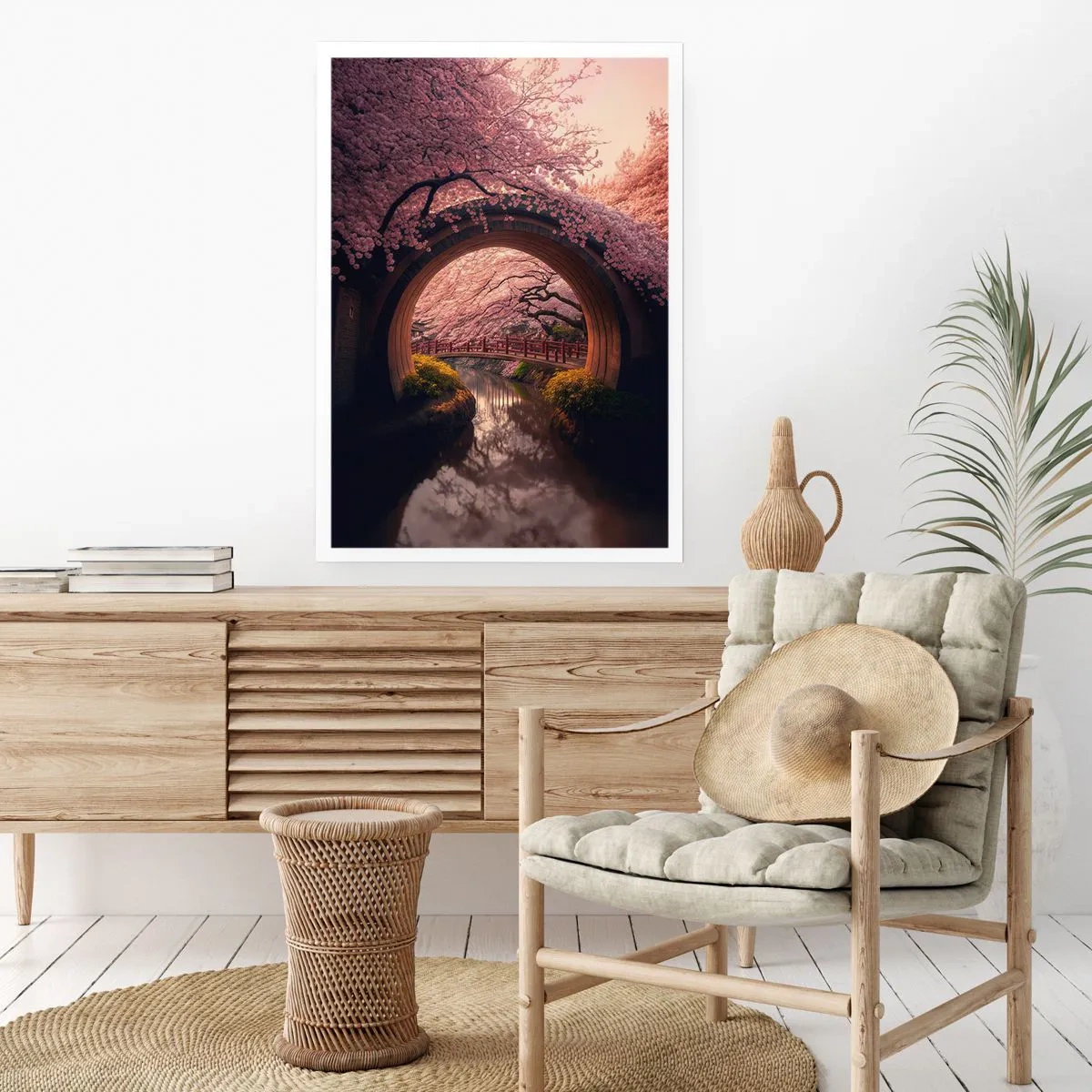 Plagát - Japonská jar - 70x100 cm