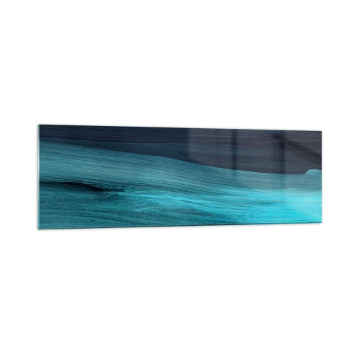 Obraz na skle - Plávaj s prúdom - 160x50 cm