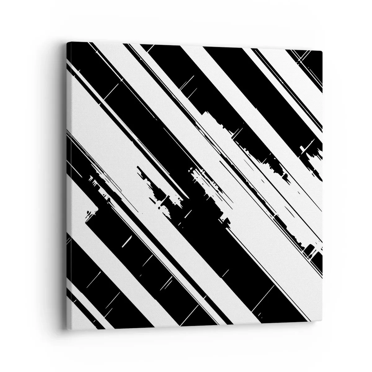 Obraz na plátne - Intenzívna a dynamická kompozícia - 40x40 cm