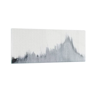 Obraz na skle - Tajomný záznam - 100x40 cm