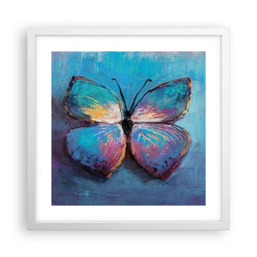 Plagát v bielom ráme - V celej svojej kráse - 40x40 cm