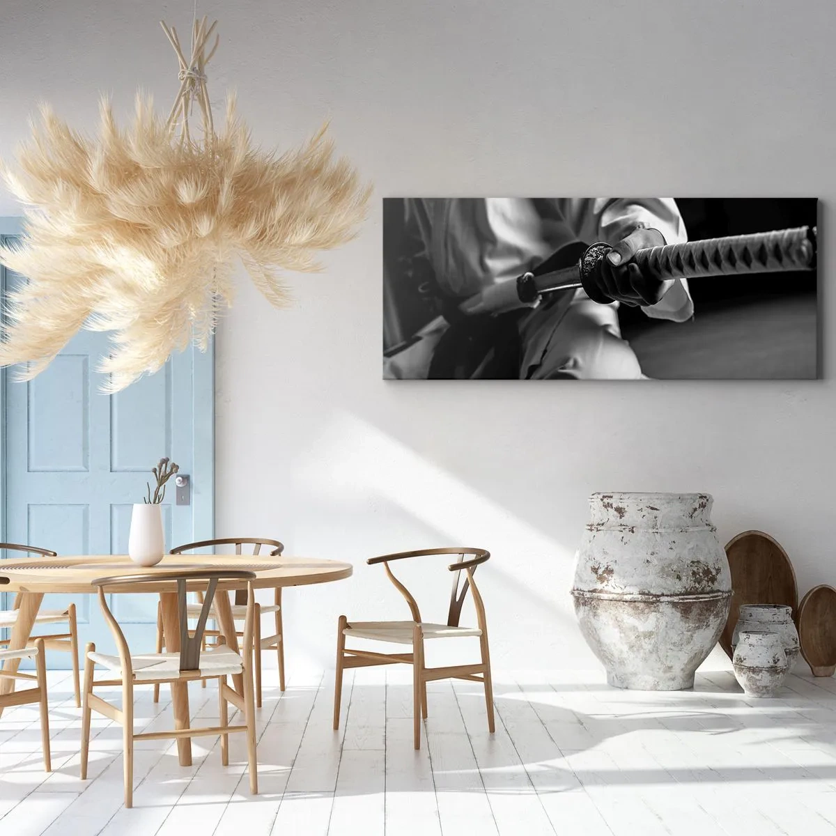 Obraz na plátne - Duša bojovníka - 140x50 cm