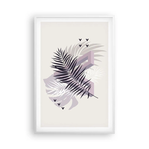 Plagát v bielom ráme - Tieň tieňa - 61x91 cm