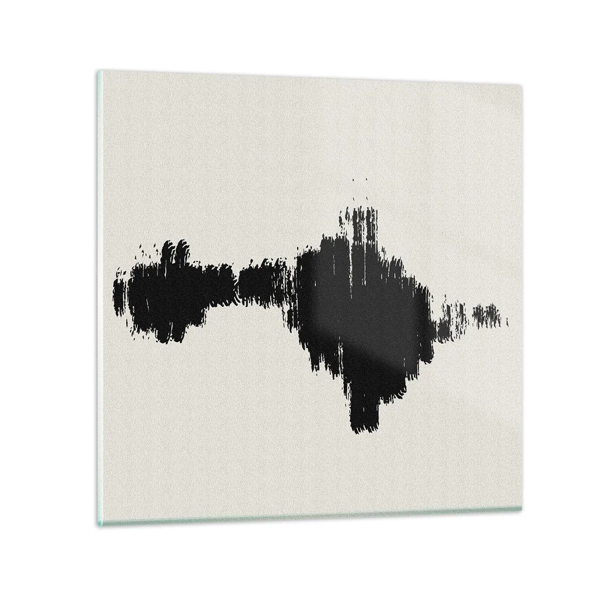 Obraz na skle - Vibrácie predstavivosti - 60x60 cm