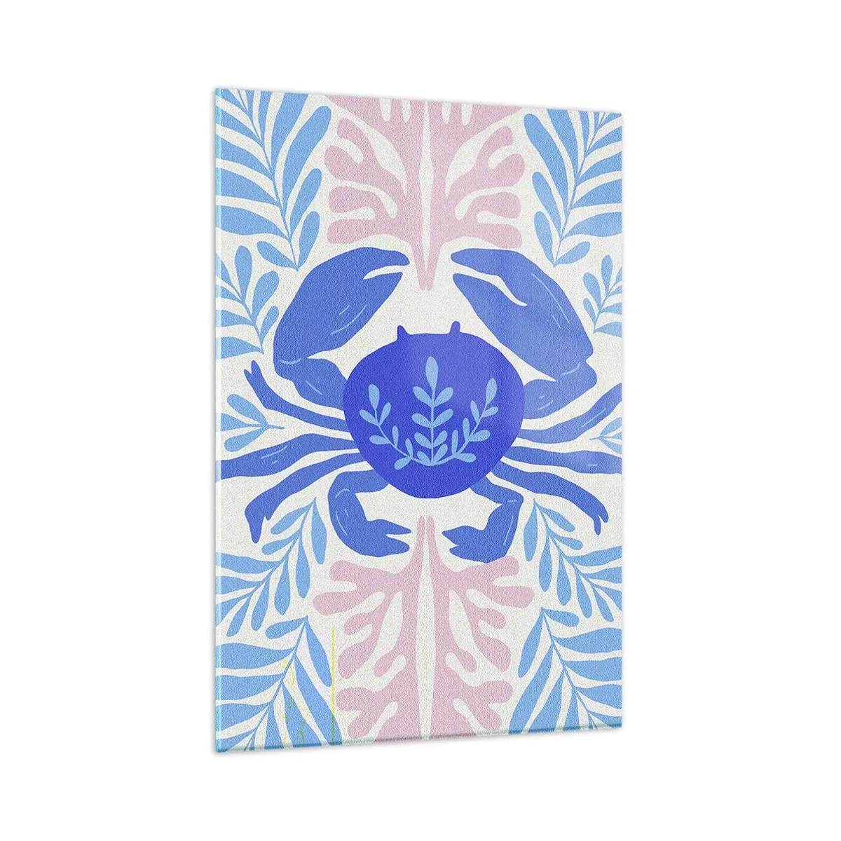 Obraz na skle - Ako morský kvet - 80x120 cm