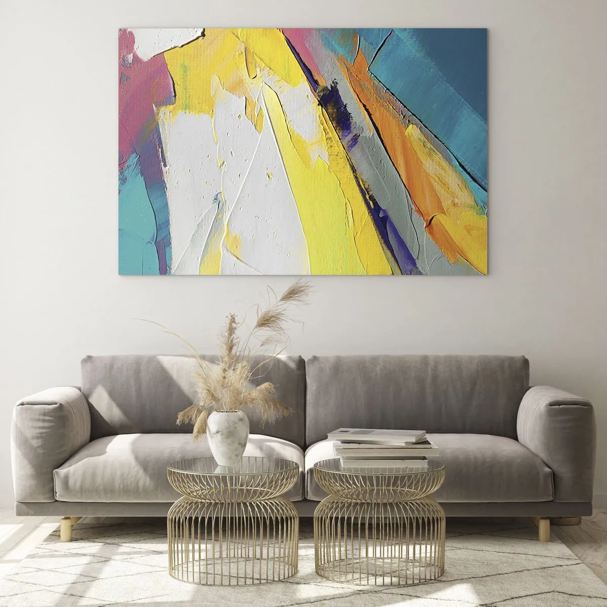Obraz na skle - Anatómia svetla - 100x70 cm