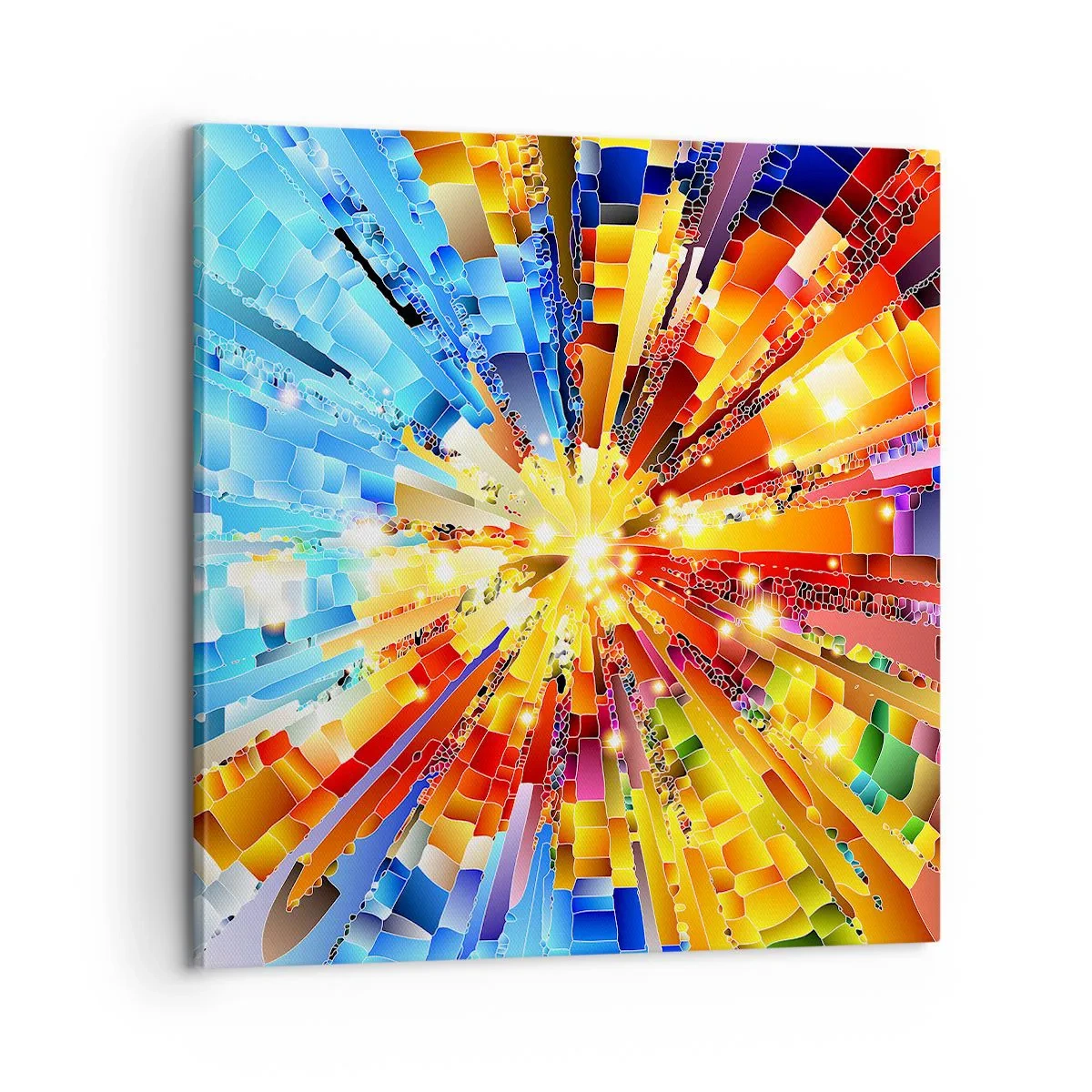 Obraz na plátne - In medias res - 60x60 cm