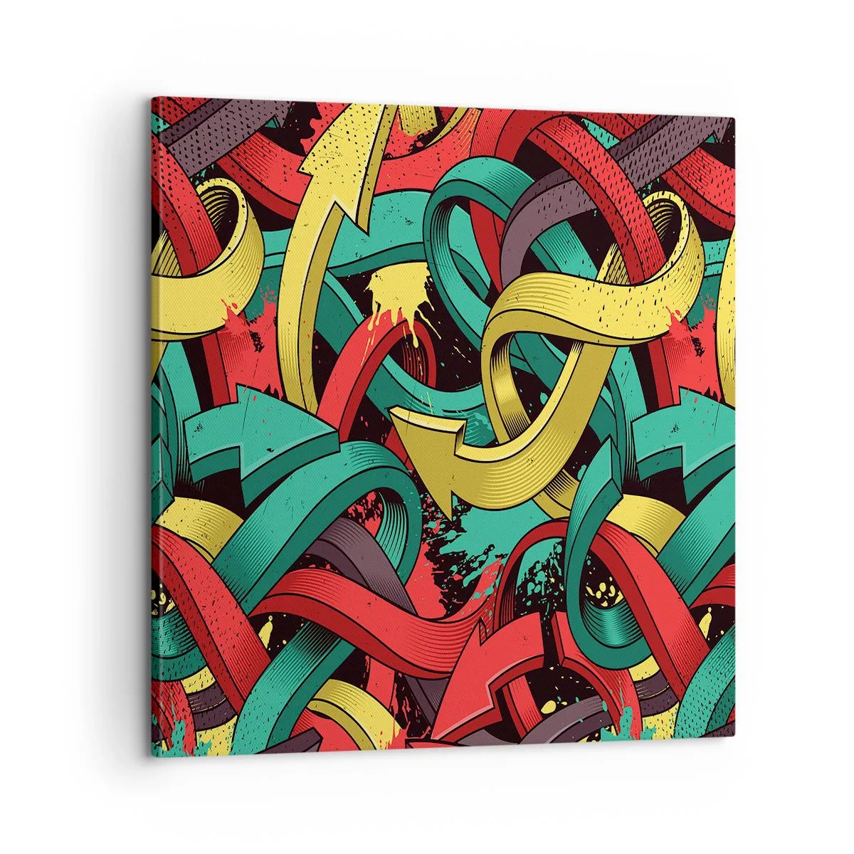 Obraz na plátne - Kadiaľ do cieľa? - 60x60 cm