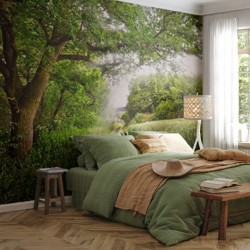 Fototapeta na mieru Premium Canvas - Et in Arcadia ego - Krajina, Špinavá cesta, Príroda