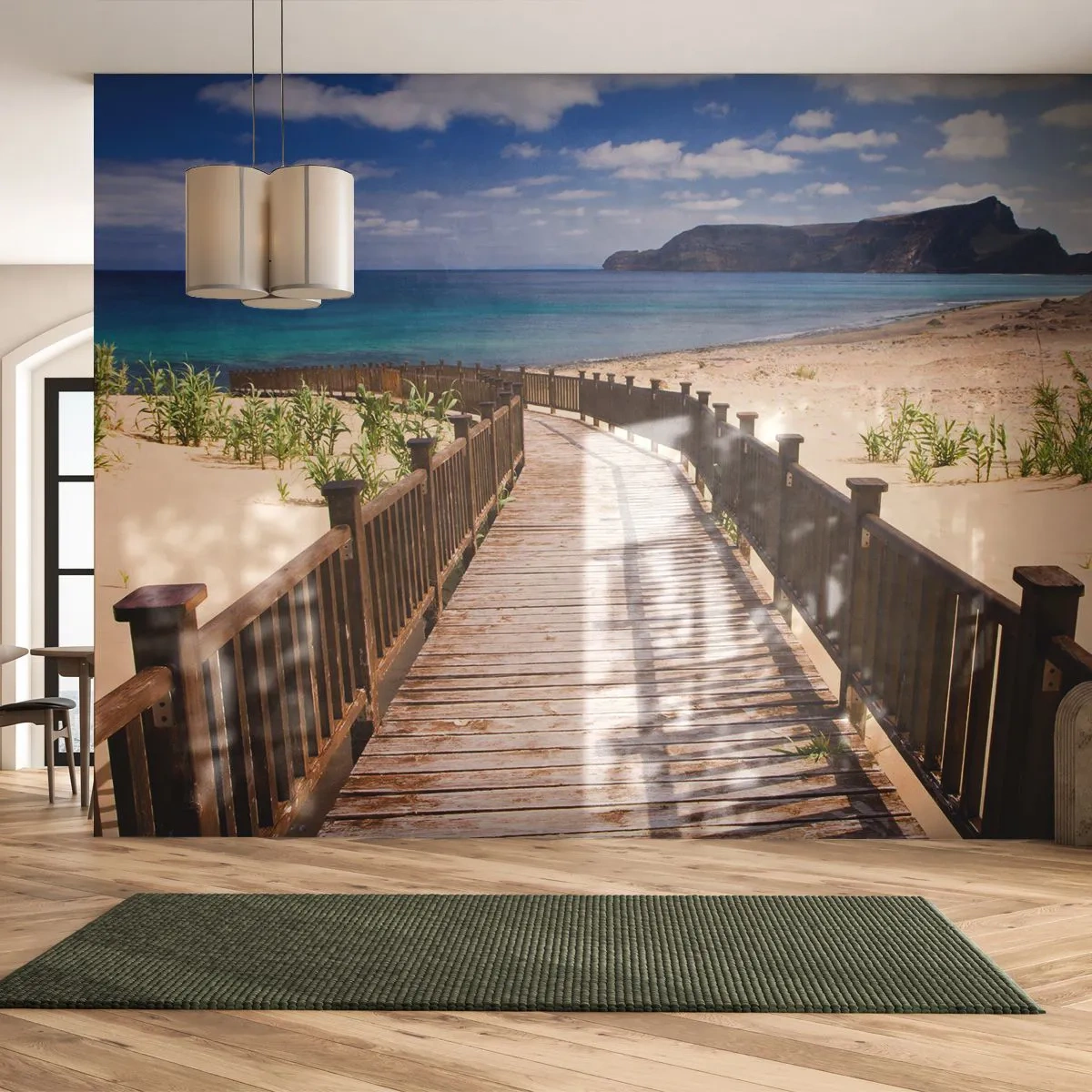 Fototapeta Premium Canvas - Vezmi ma na šťastné ostrovy - Krajina, Pláž, Madeira - 250x175 cm
