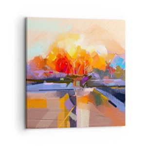 Obraz na plátne - A bola jeseň - 70x70 cm