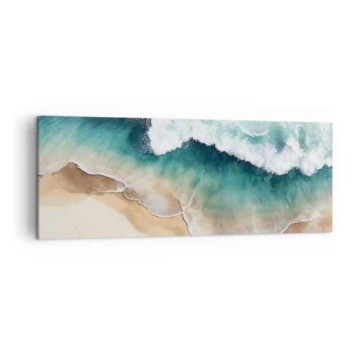 Obraz na plátne - Odveké stretnutie - 140x50 cm