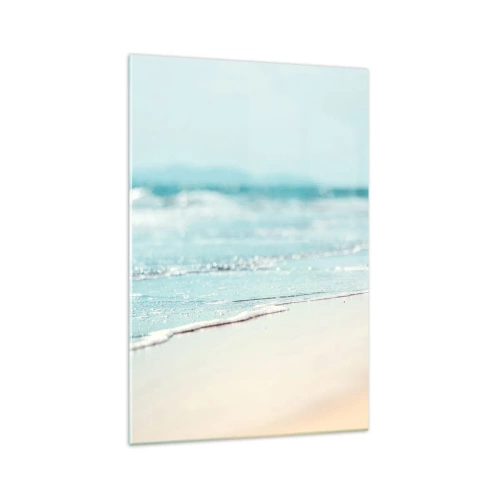 Obraz na skle - Teplo a hluk - 70x100 cm