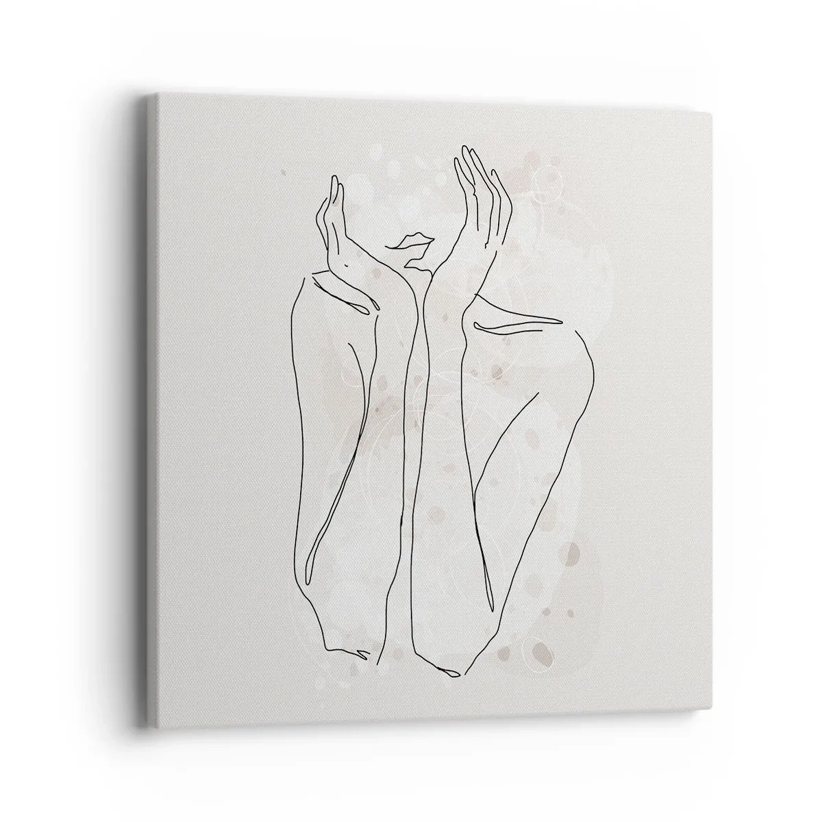 Obraz na plátne - Zasnený okamih - 40x40 cm