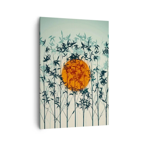 Obraz na plátne - Japonské slnko - 70x100 cm