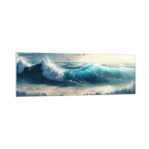 Obraz na skle - Šušťanie len pre teba - 160x50 cm