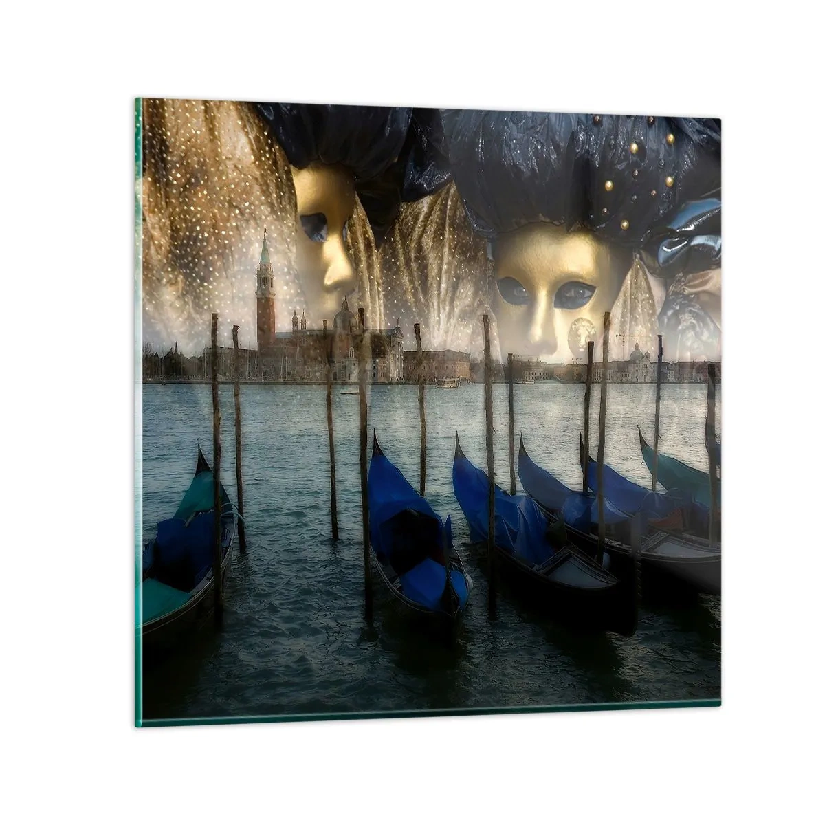 Obraz na skle - Je čas začať karneval - 30x30 cm
