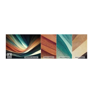 Vzorka fototapety Premium Sand - Utkané z farieb - Kus, Abstrakcia, Čiary - 100x30 cm