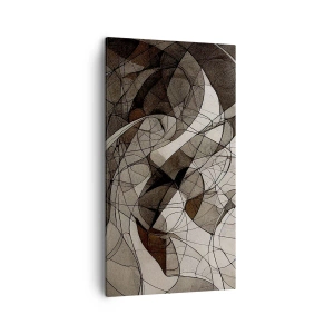 Obraz na plátne - Obeh farieb Zeme - 45x80 cm