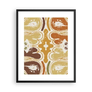 Plagát v čiernom ráme - Sentimentálna abstrakcia - 40x50 cm