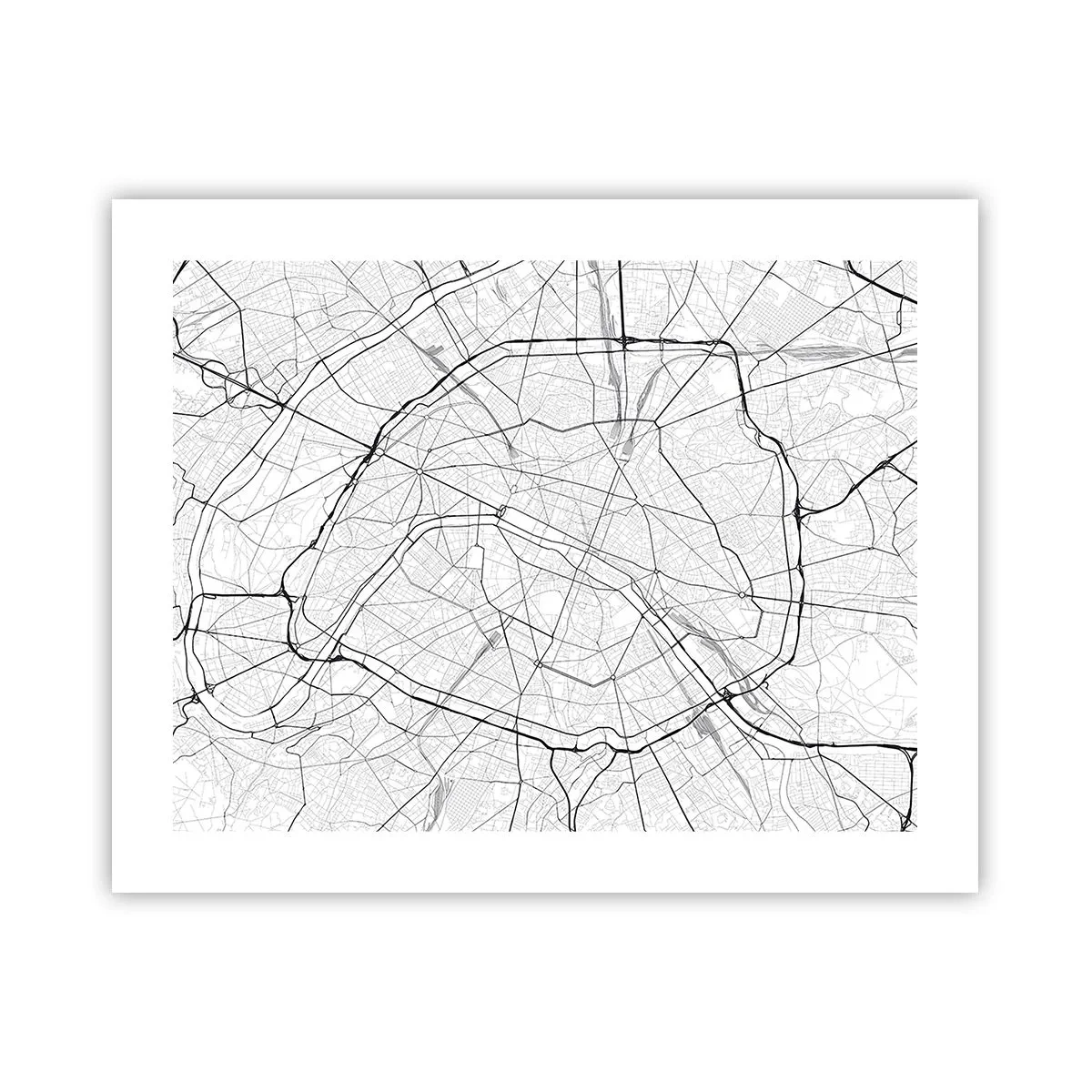 Plagát - Kvet Paríža - 50x40 cm
