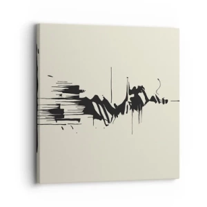 Obraz na plátne - Rýchla abstrakcia - 30x30 cm