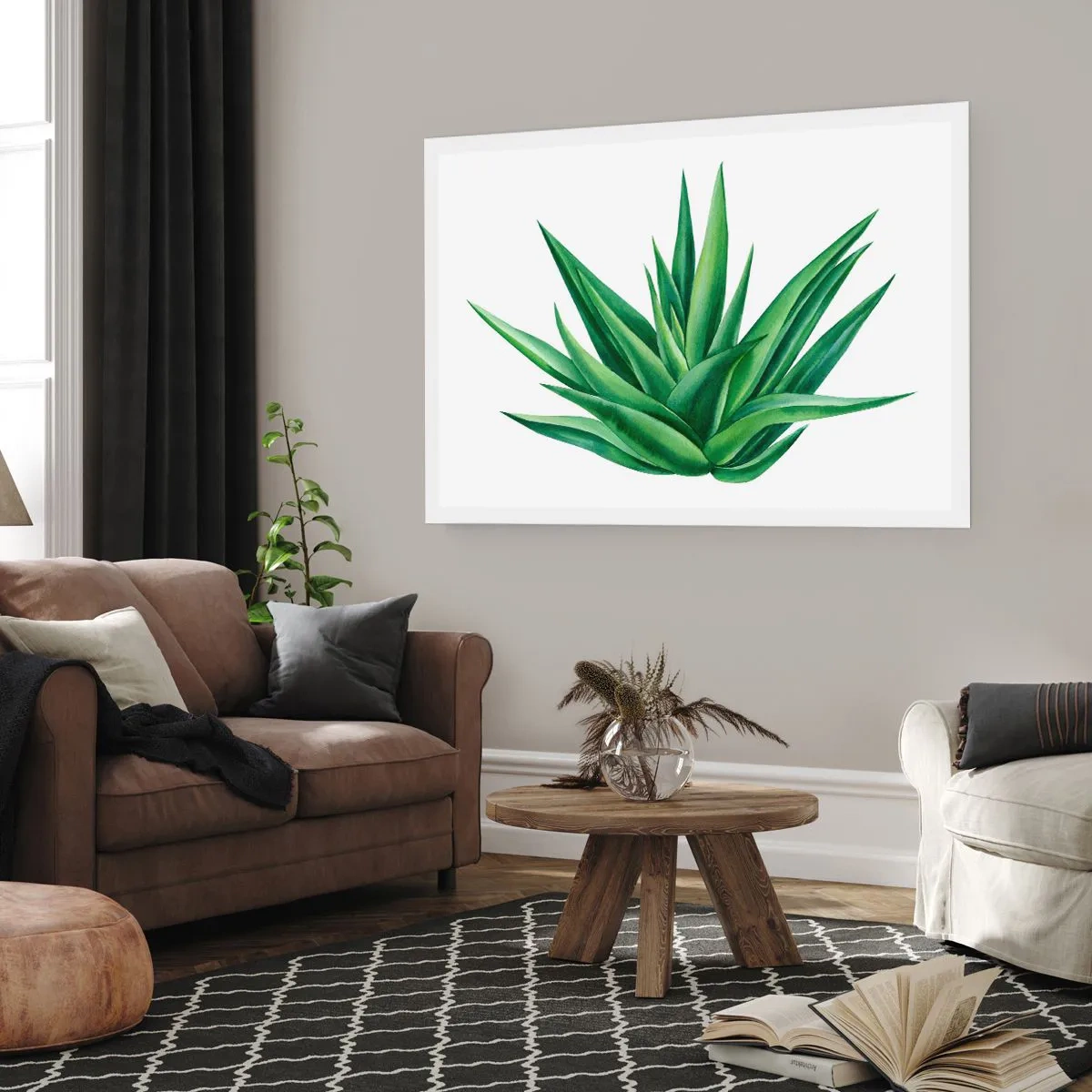 Plagát - Zelená – sila – život - 40x30 cm