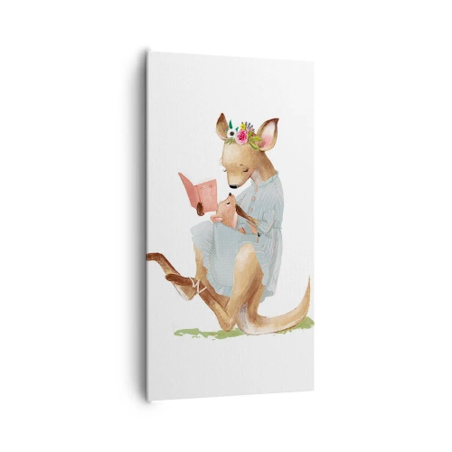 Obraz na plátne - Prečítaj mi, mama - 65x120 cm