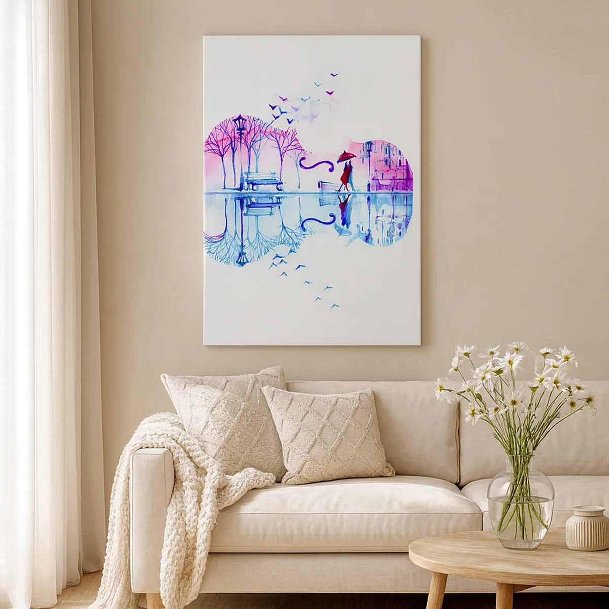 Obraz na plátne - Prinesiem vám dažďové piesne - 50x70 cm