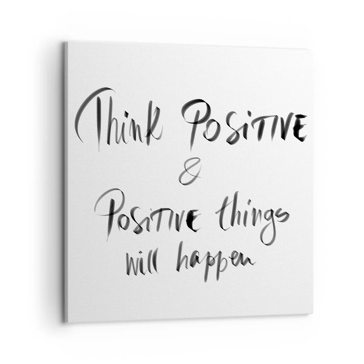 Obraz na plátne - Ako žiť? - 50x50 cm