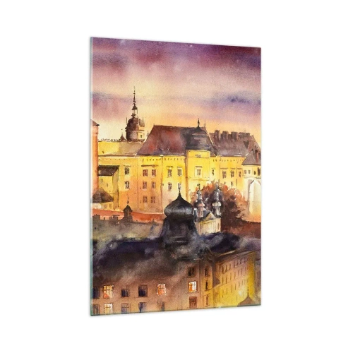 Obraz na skle - Dejiny a rozprávka - 70x100 cm