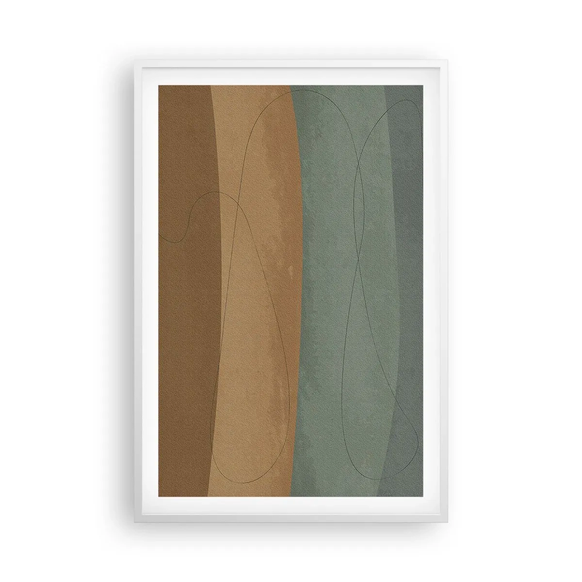 Plagát v bielom ráme - Horizontálna kompozícia - 61x91 cm