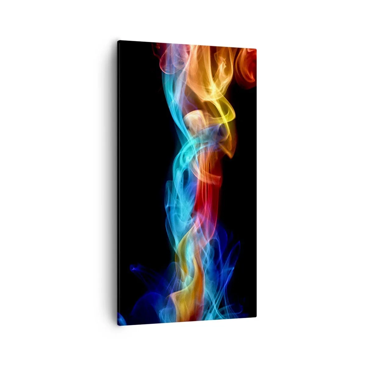Obraz na plátne - Dúhový tanec hmly - 55x100 cm
