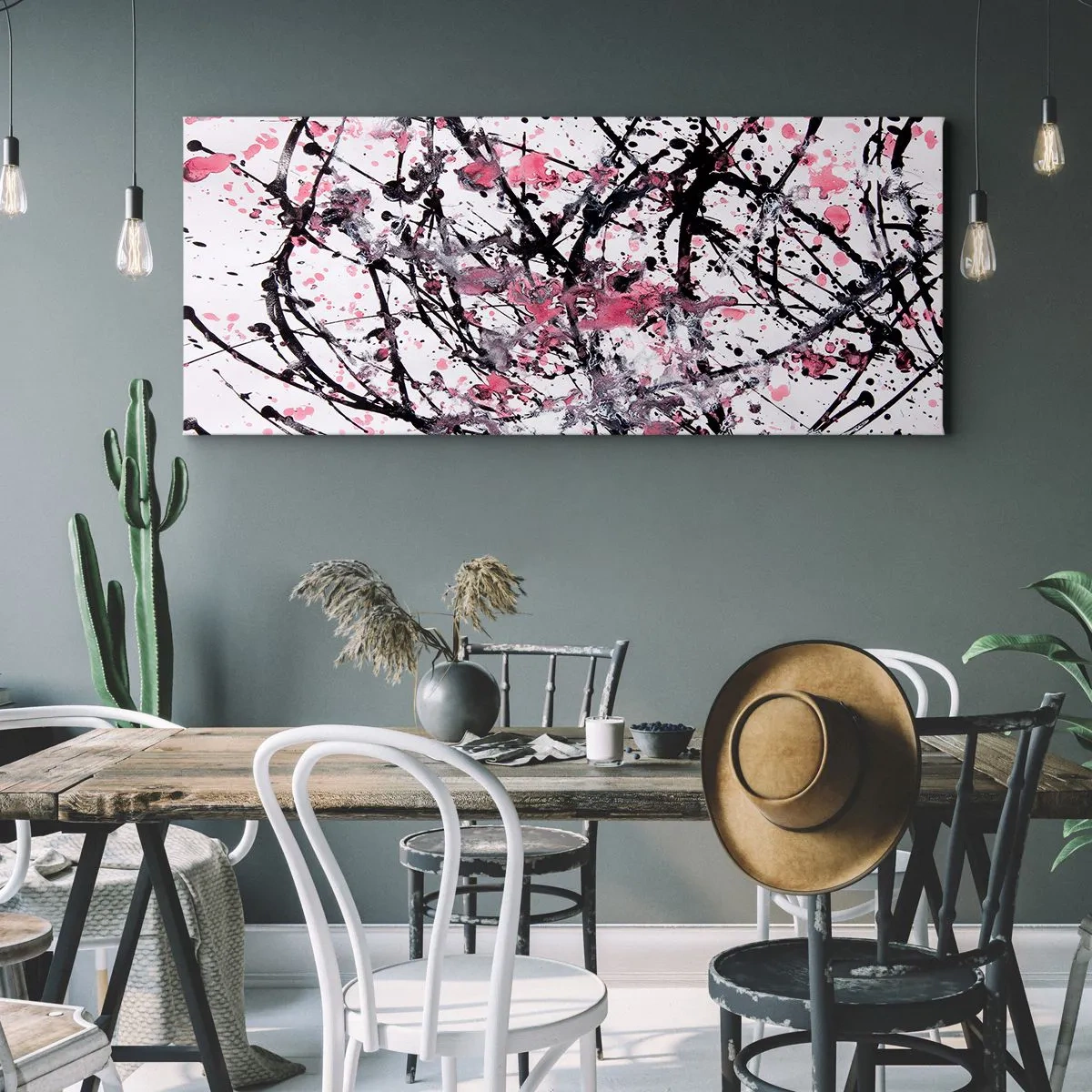 Obraz na plátne - Pominuteľná povaha života - 100x40 cm